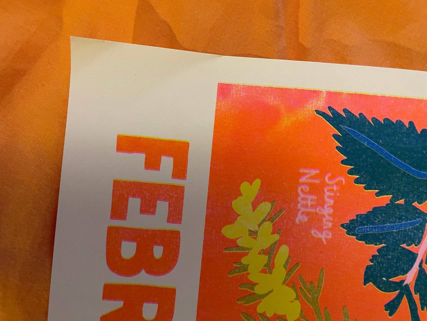 February foraging print (reduced