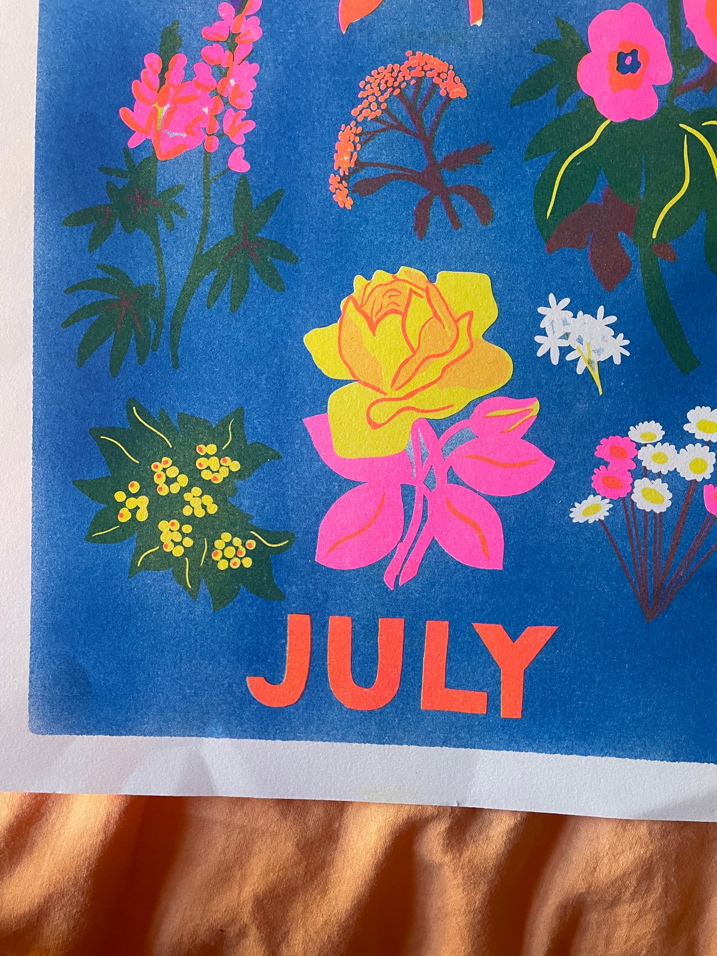 July flowers print ( reduced )