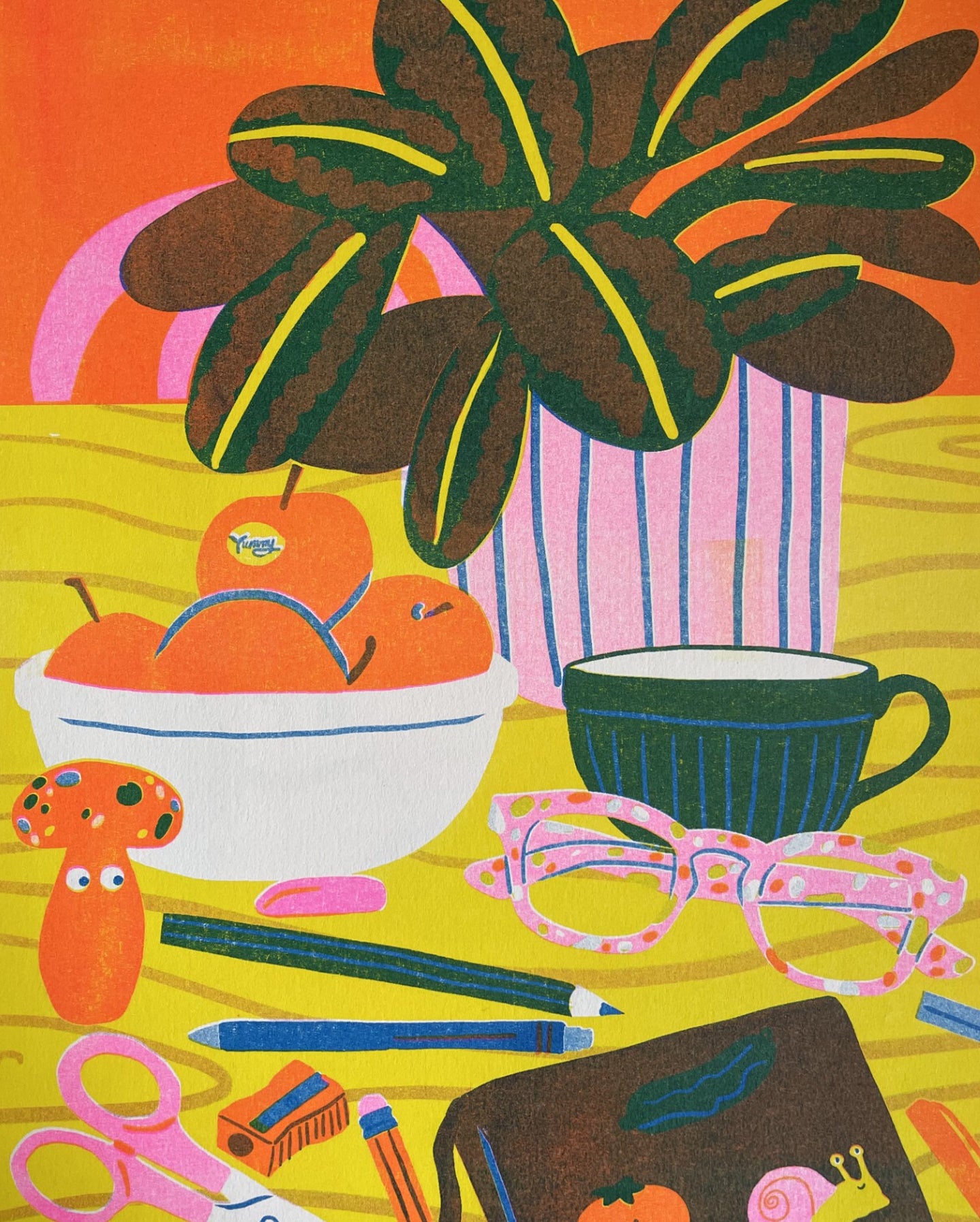 Risograph 2025 Calendar