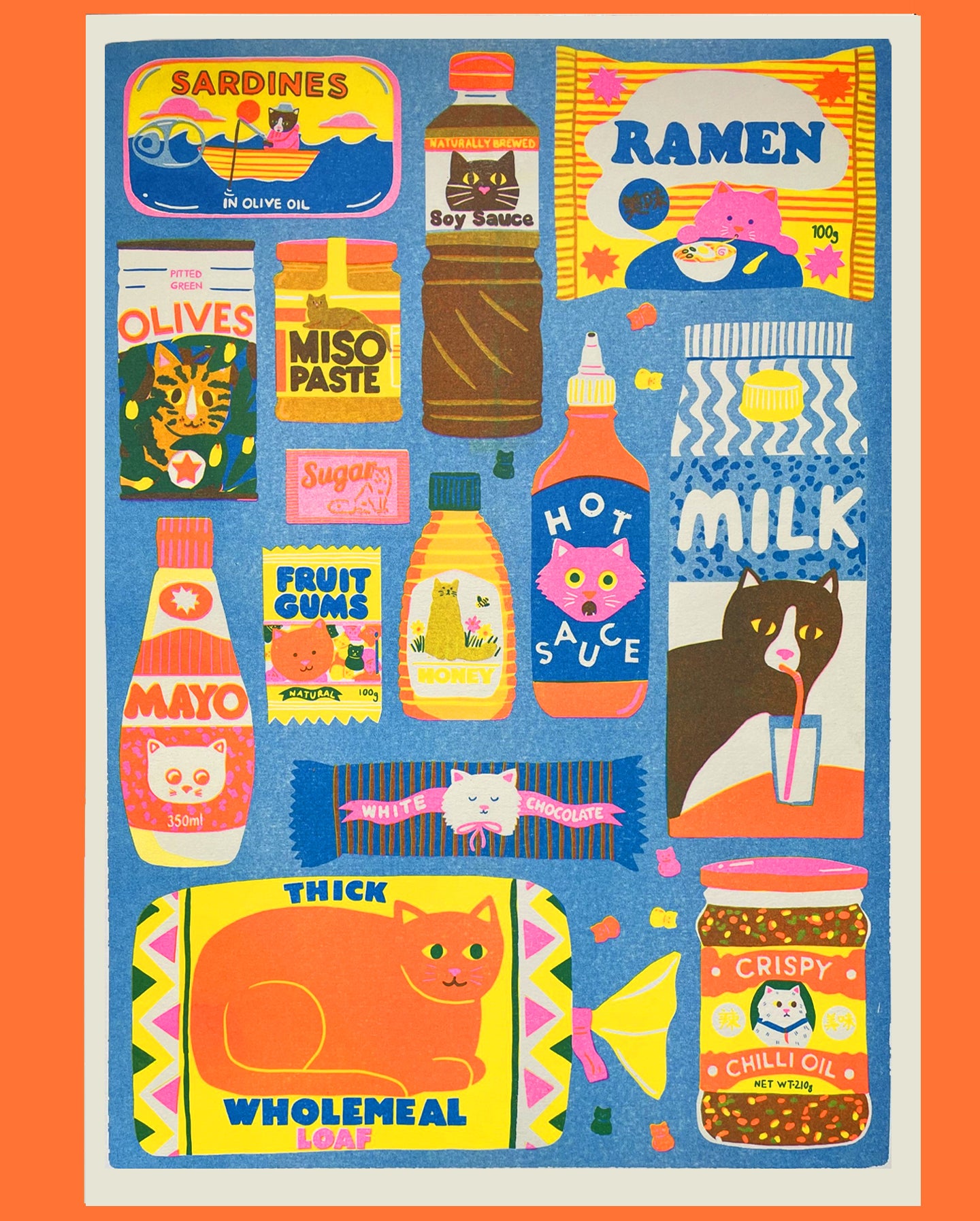 Cat Food Print