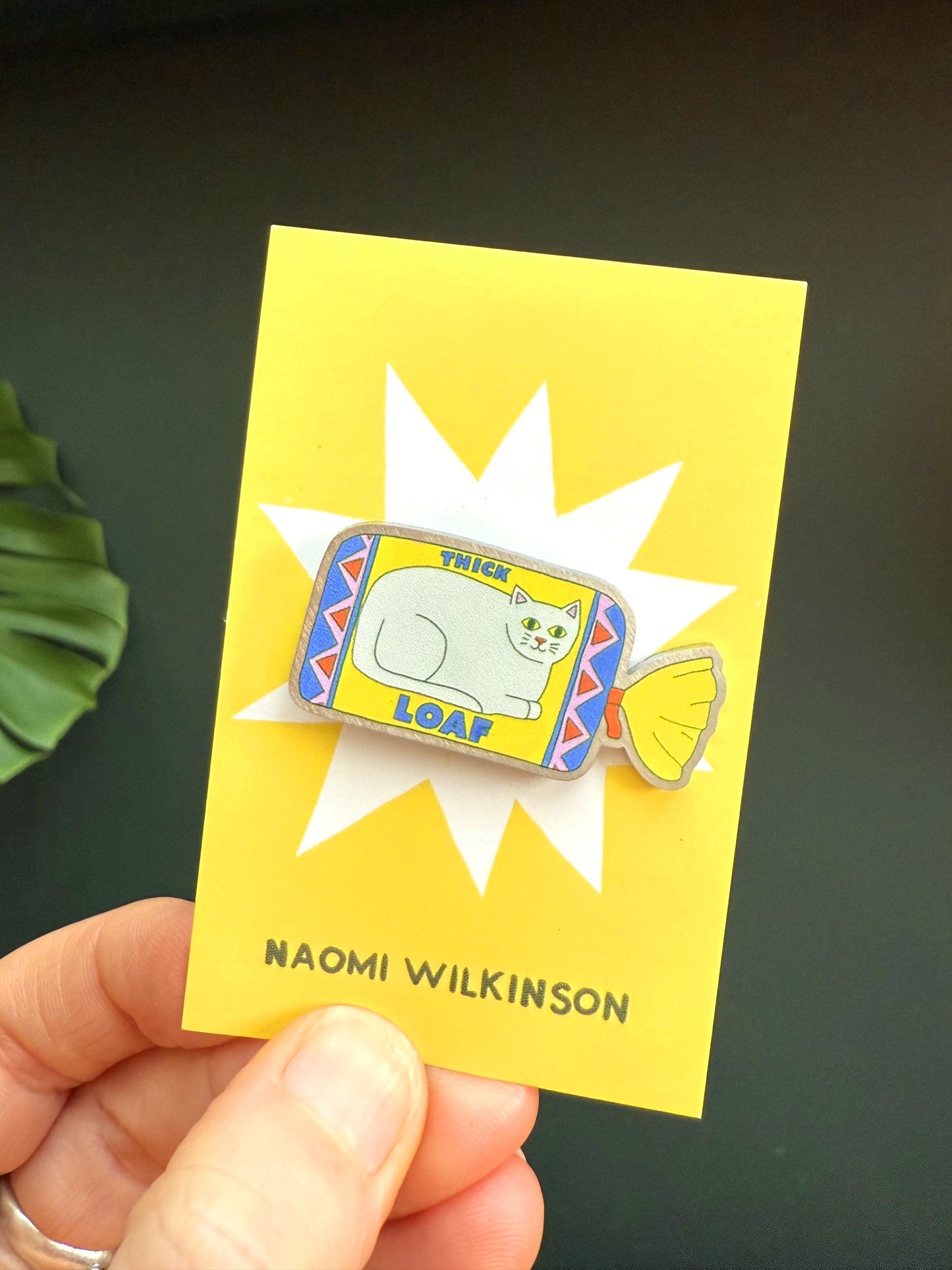 Cat Loaf pin