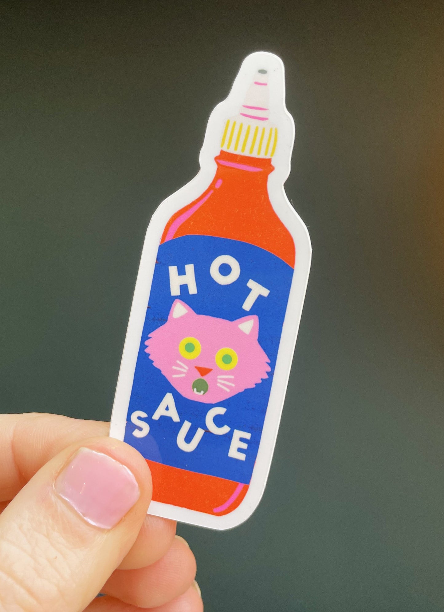 Hot Sauce Sticker