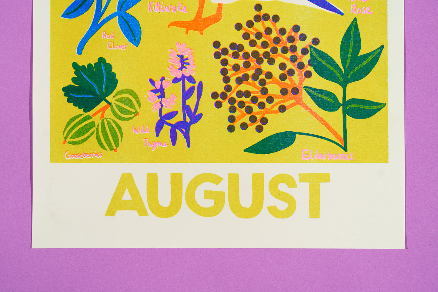 August Forage Print