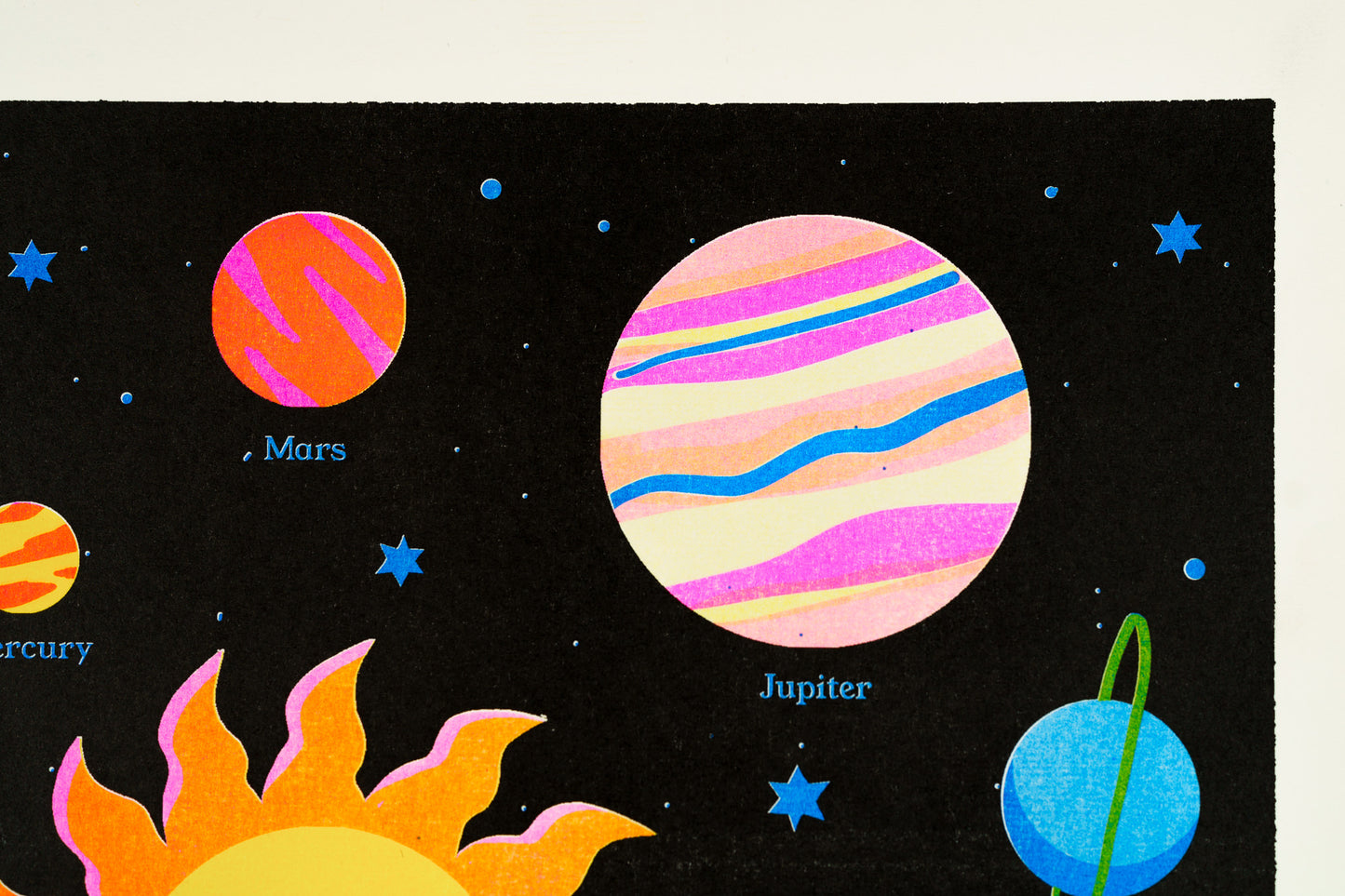 Solar System Risograph