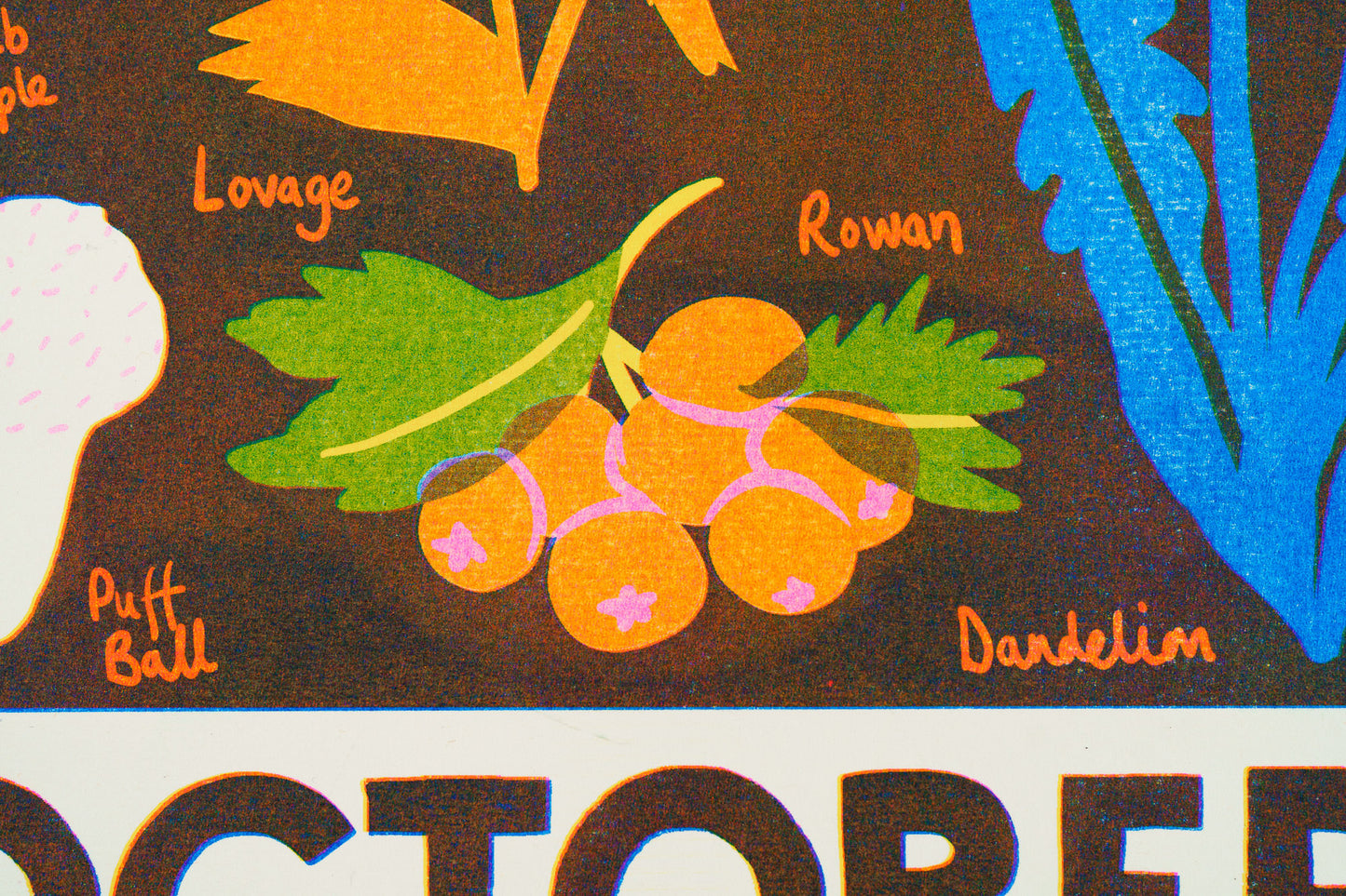 October Forage Print