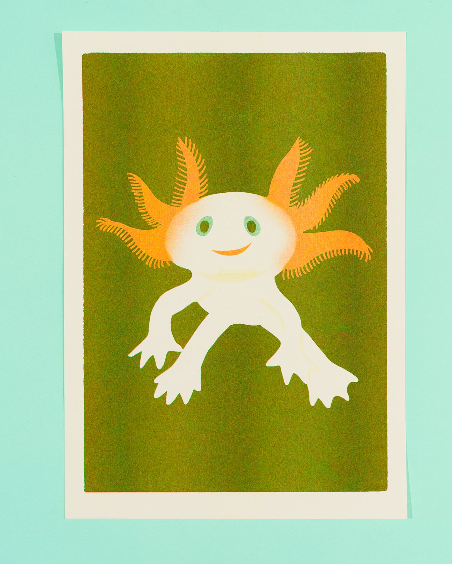 Axolotl Print