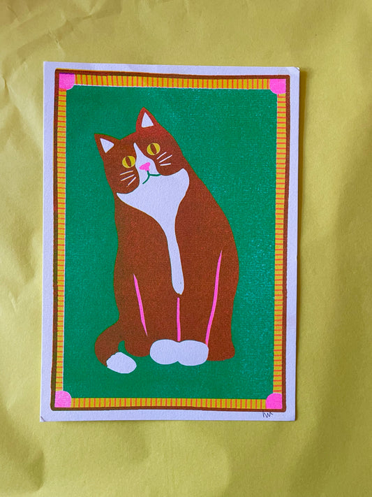 Black cat riso ( reduced)