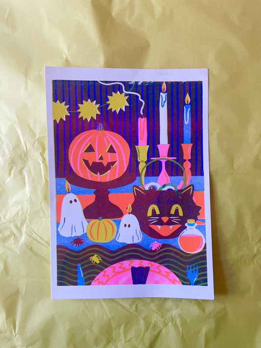 Halloween print ( reduced)