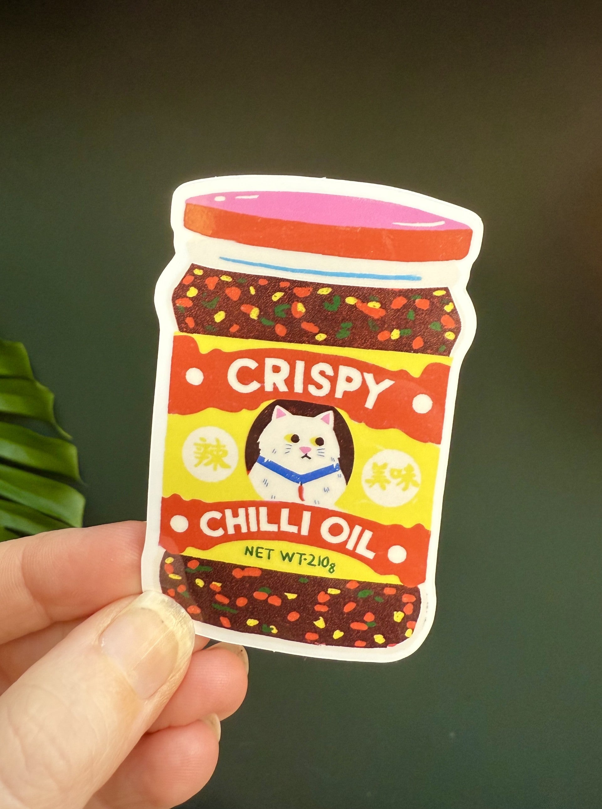Crispy Chilli Oil Sticker – Naomi Wilkinson