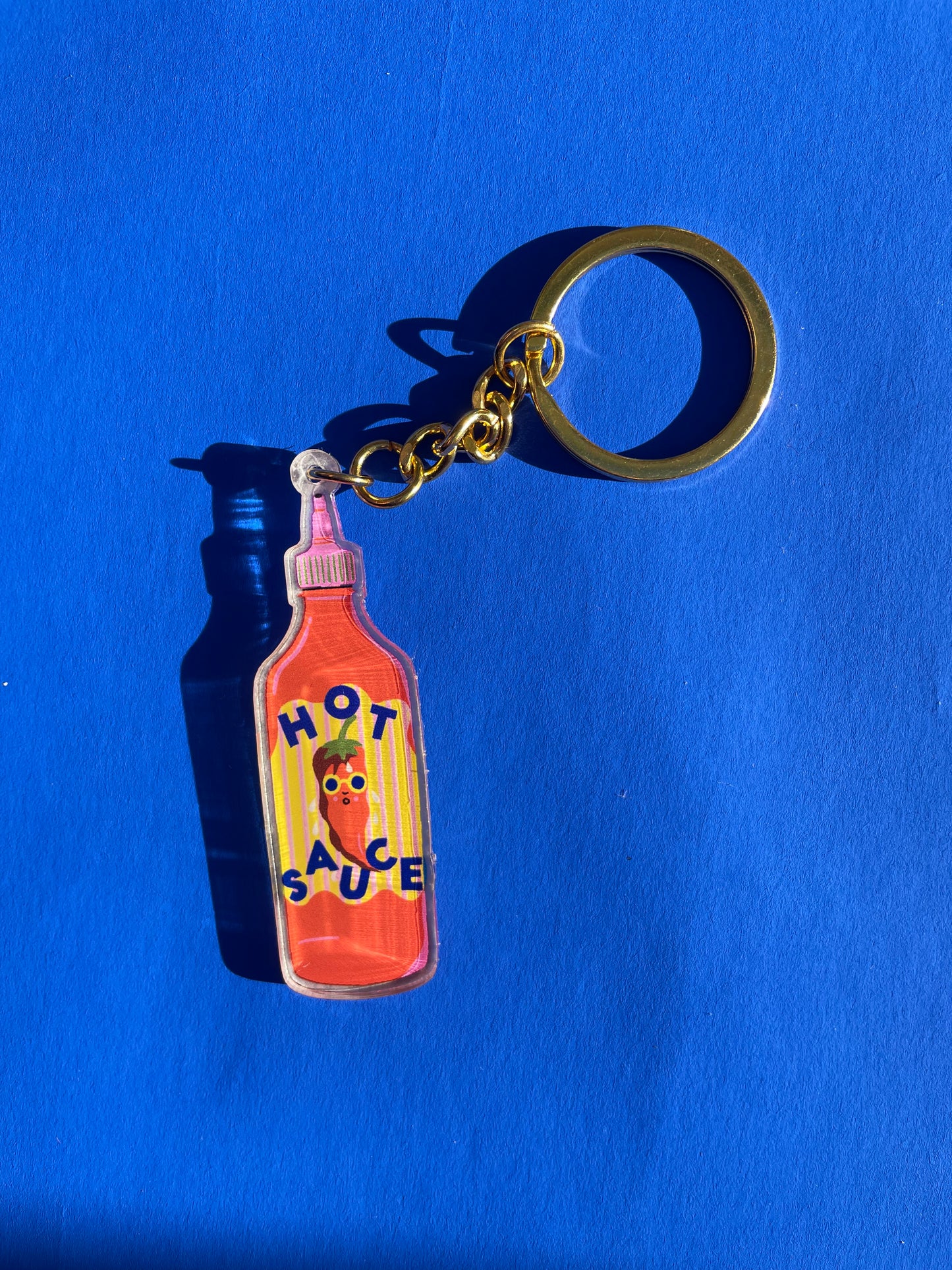 Hot Sauce Keyring