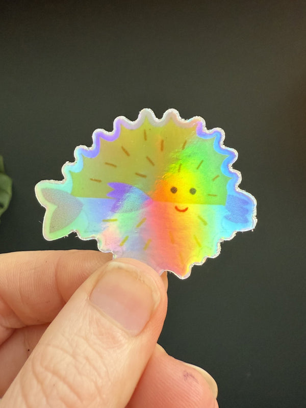 Puffer Fish Sticker – Naomi Wilkinson