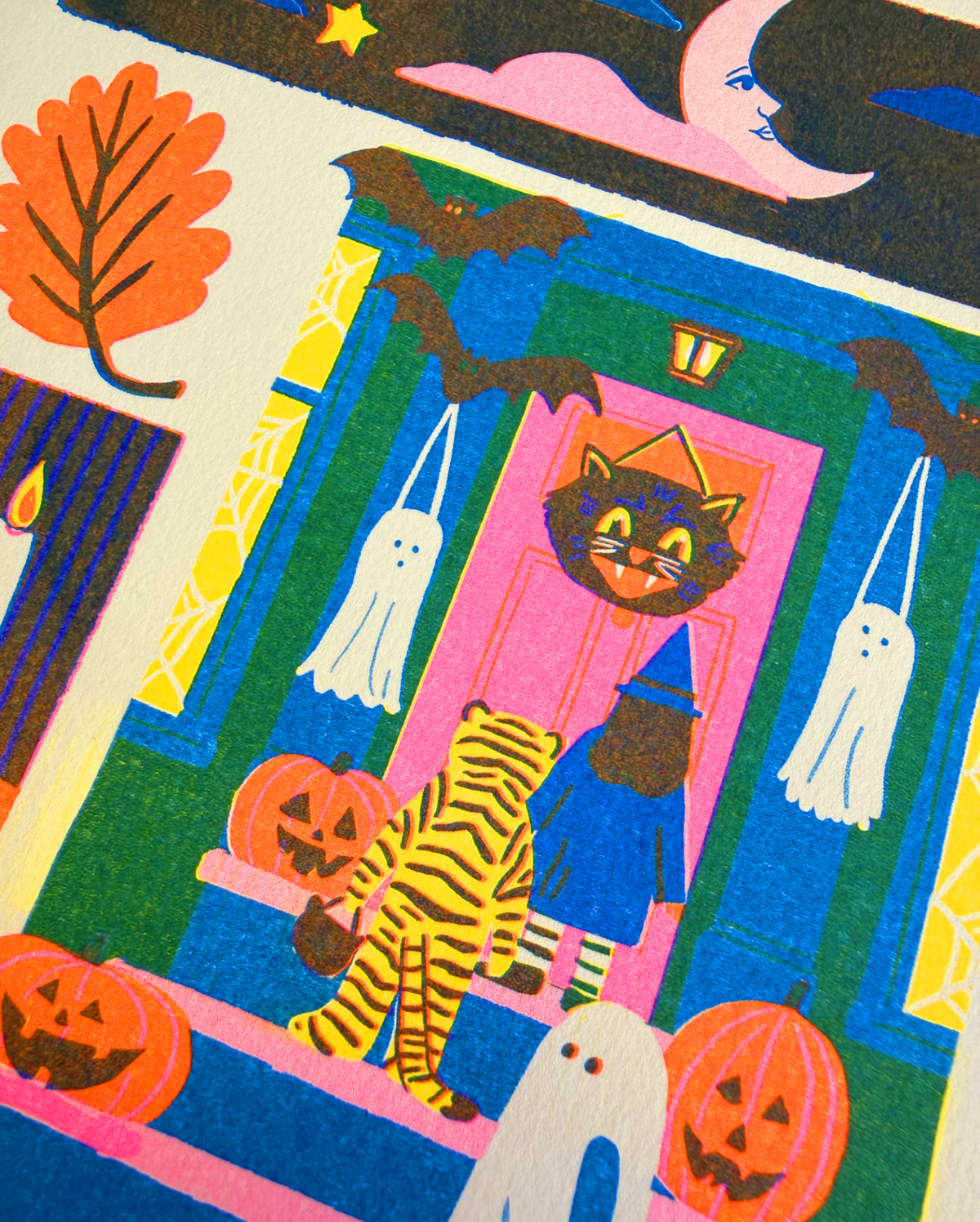 Trick or Treat Riso Print