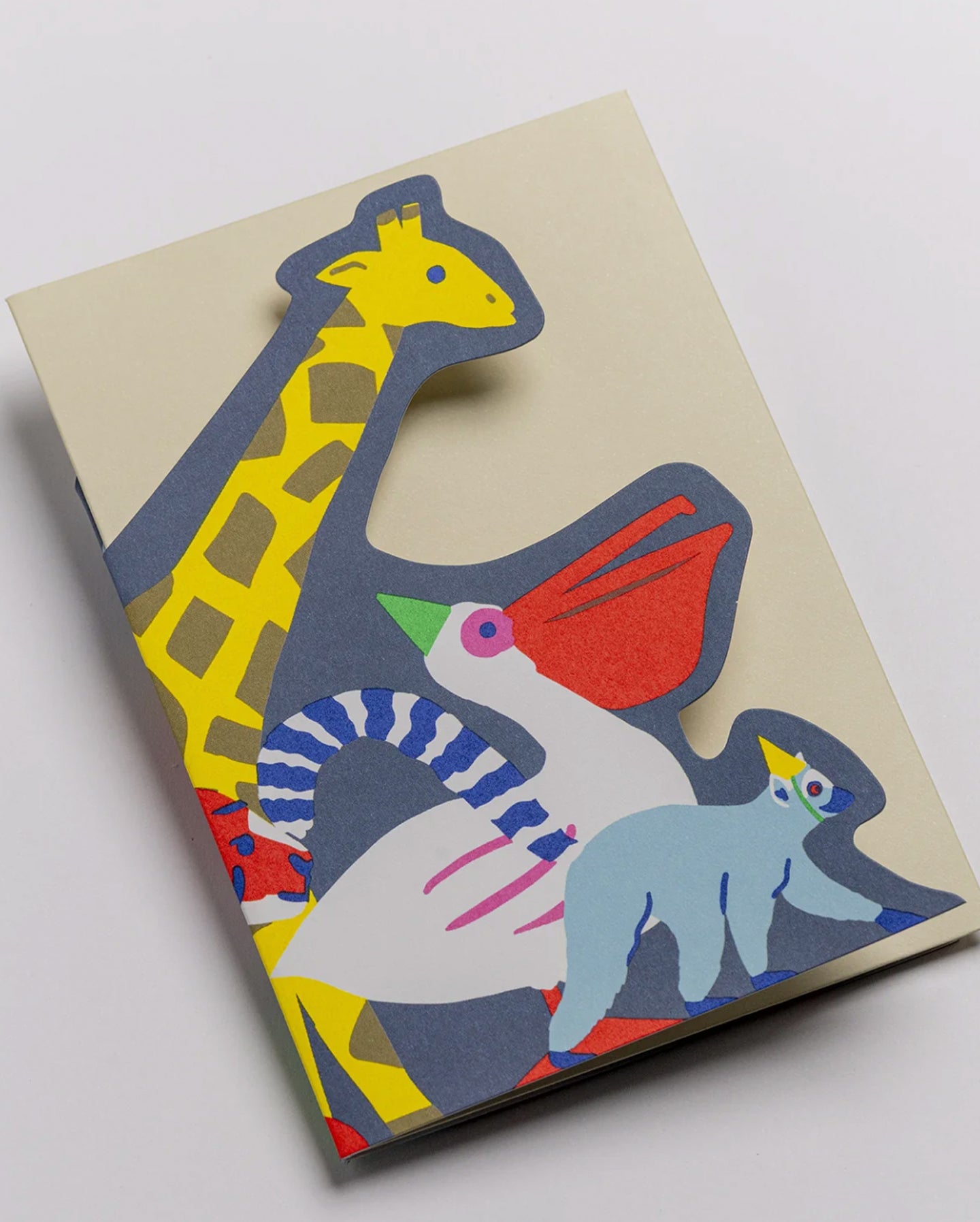 Animal Concertina Card