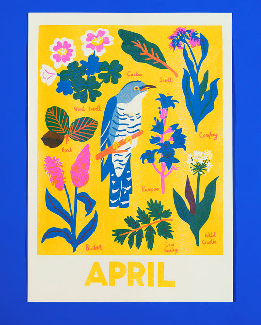 April Forage Print