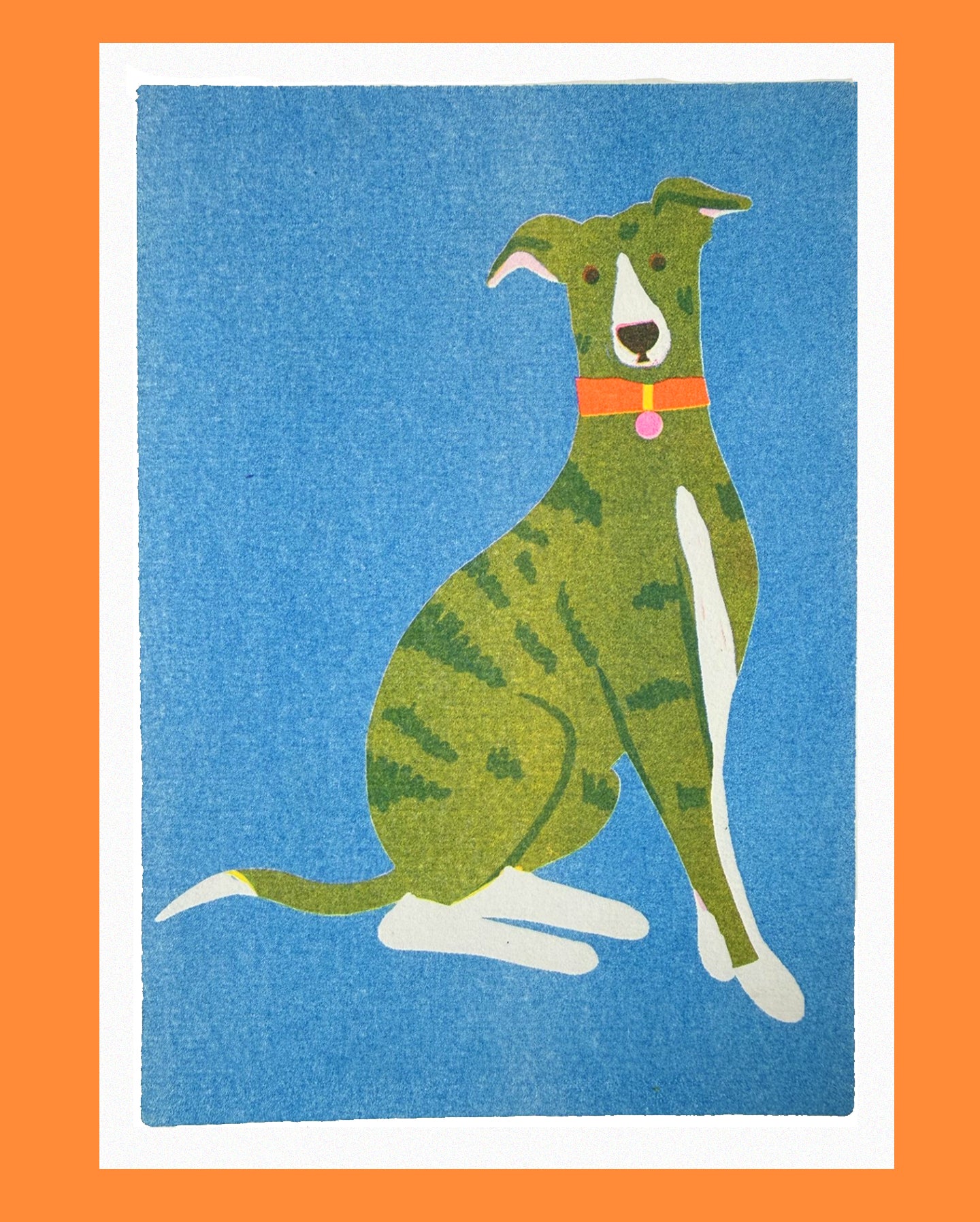 Whippet Mini Print