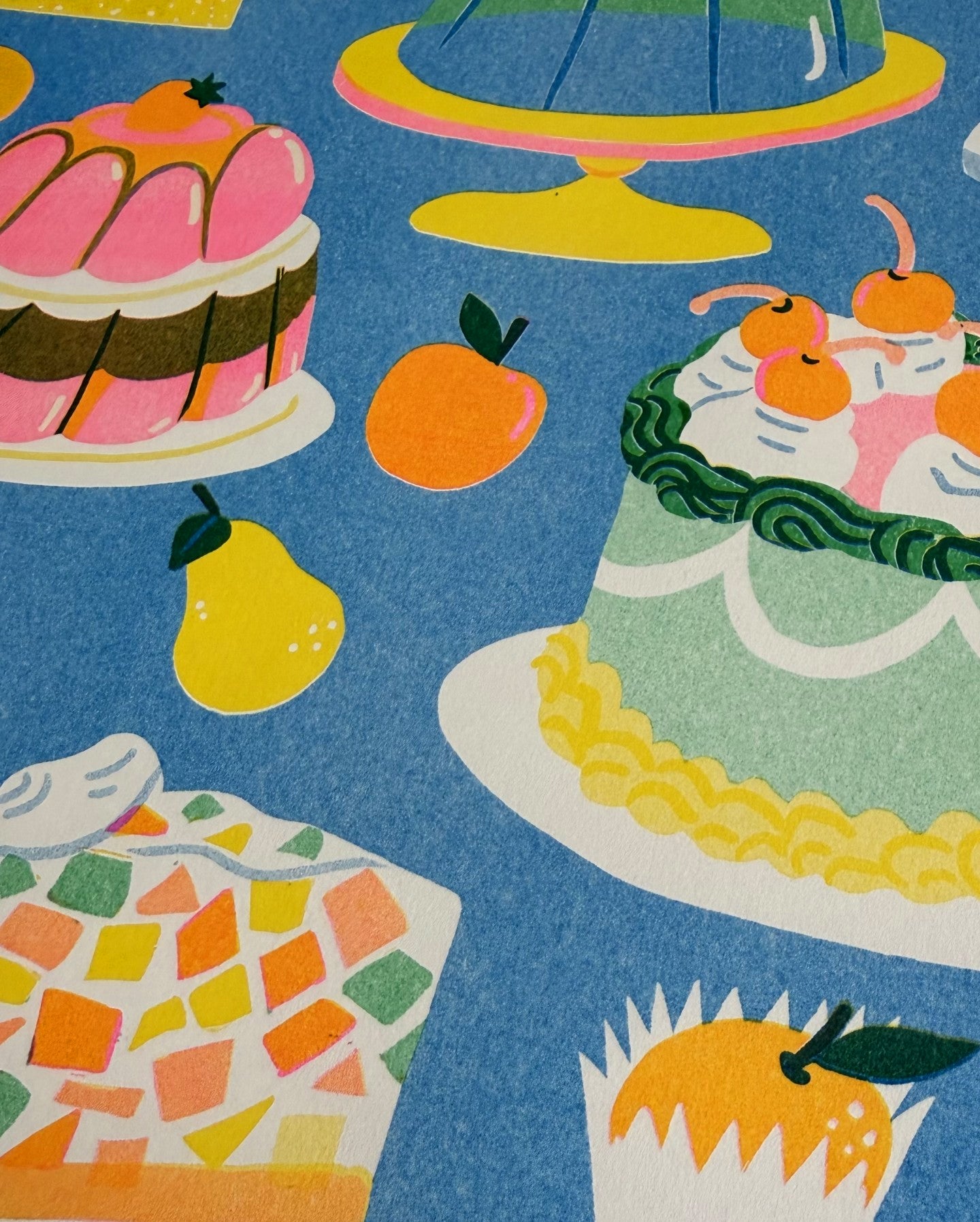 Sweets Riso Print