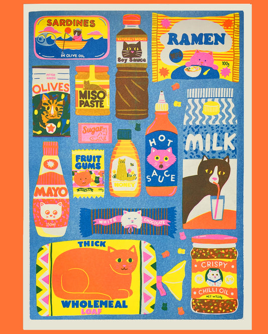 Cat Food Print