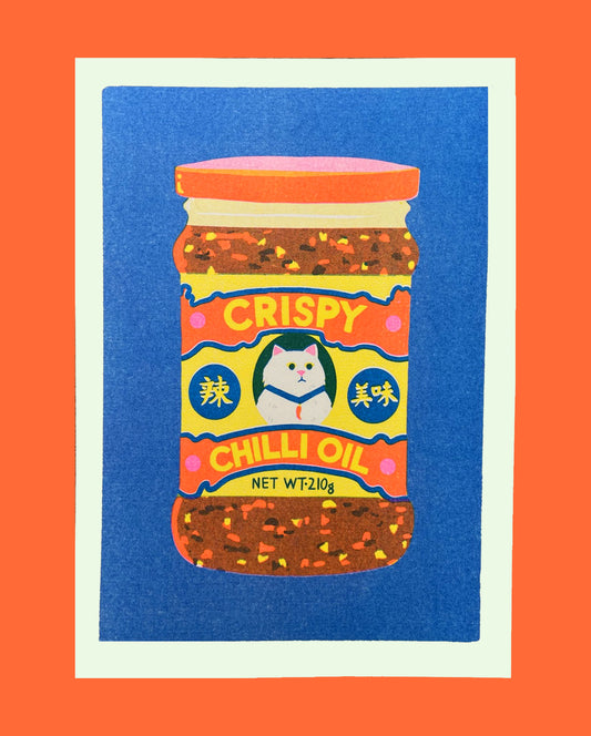 Mini Crispy Chilli Oil Print
