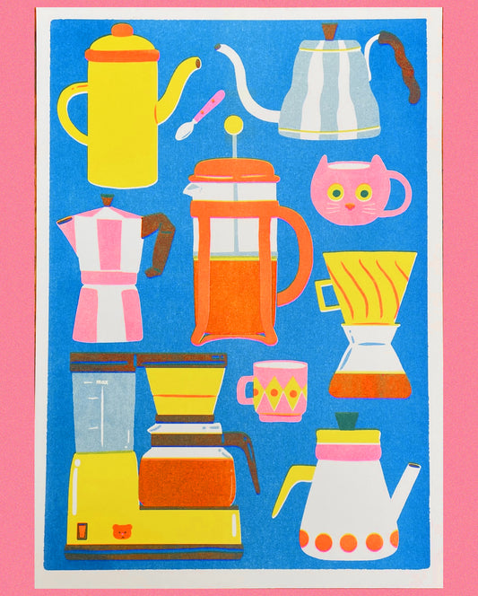 Coffee Pot Print