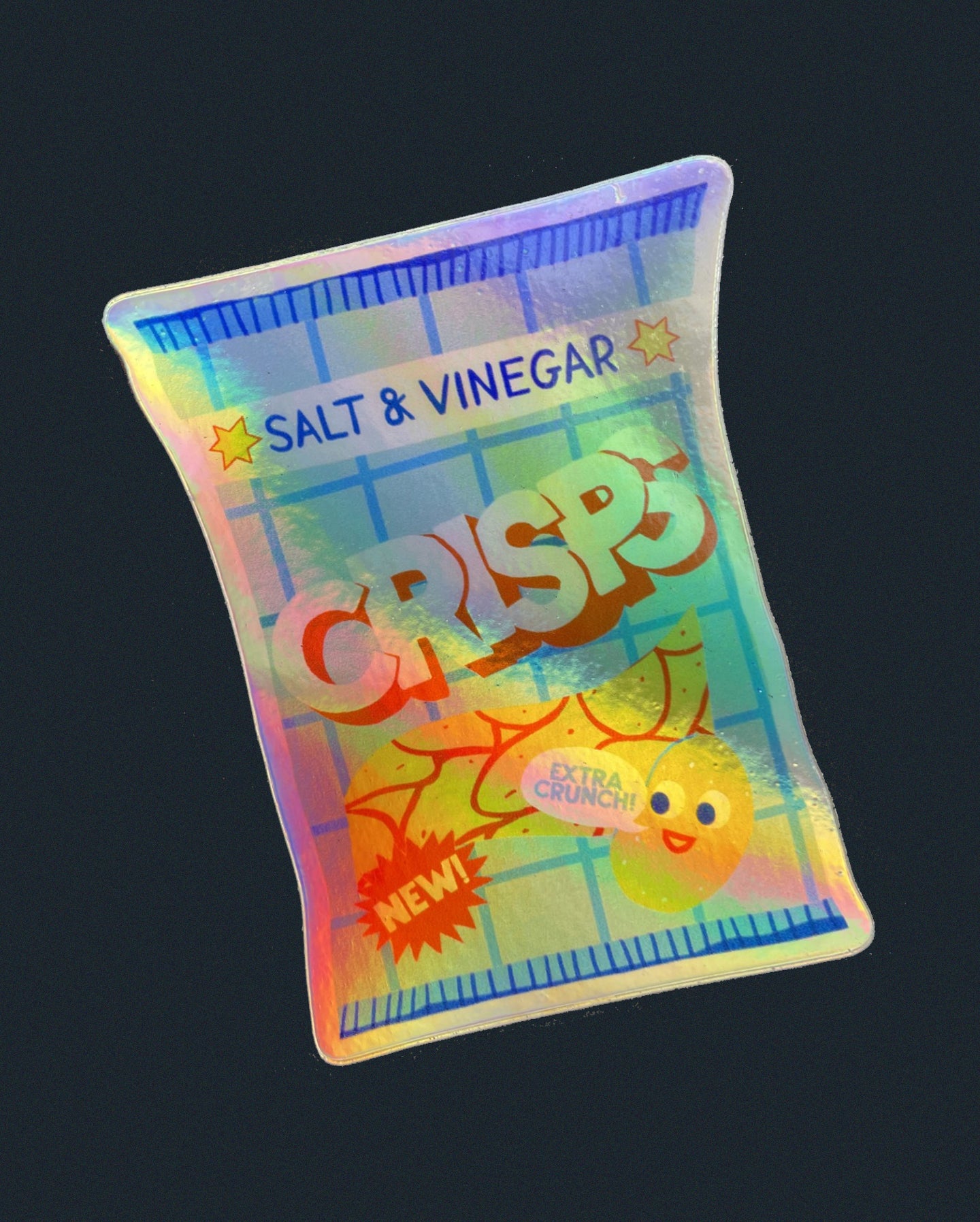 Crisp Holographic Sticker