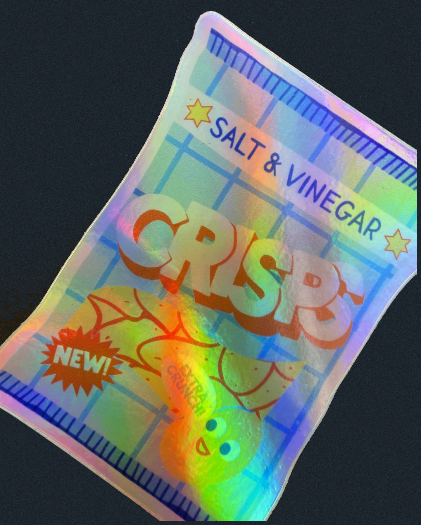 Crisp Holographic Sticker