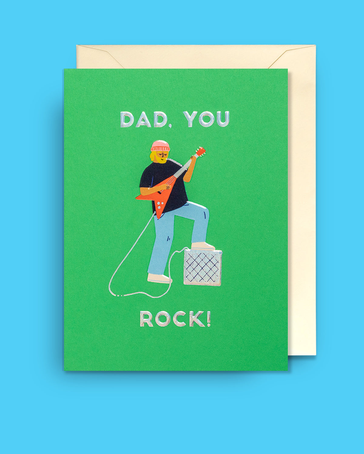 Dad, You Rock! Mini Card