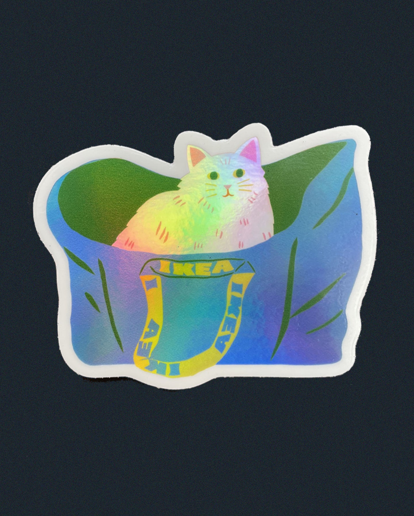 Ikea Cat Sticker