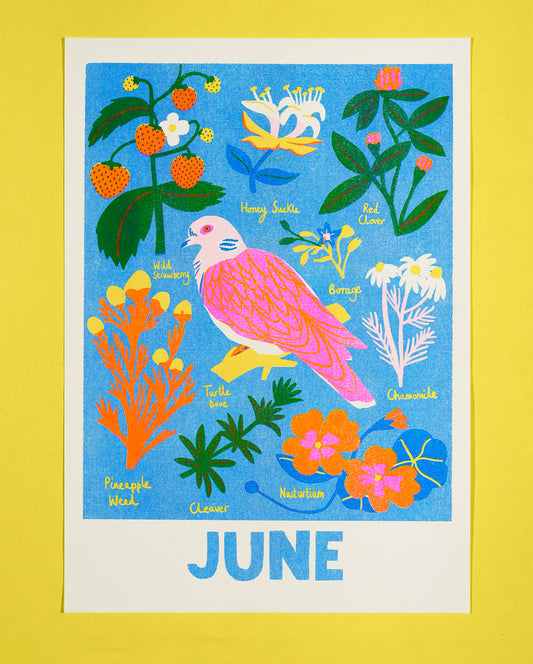 June Forage Print