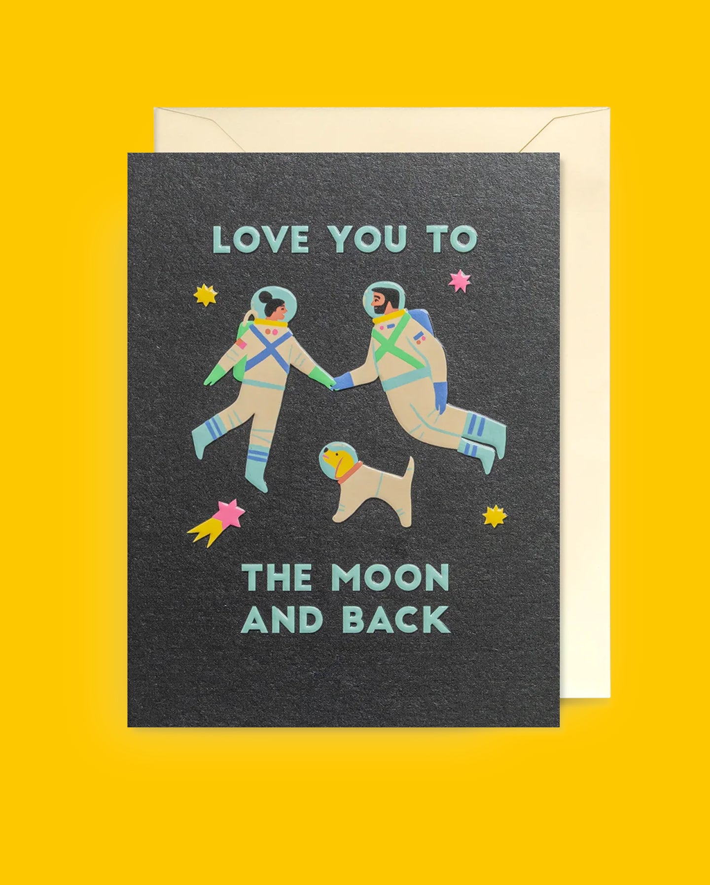 Love you to the Moon and Back Mini Card