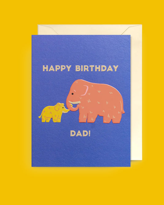 Mammoth Dad Mini Card