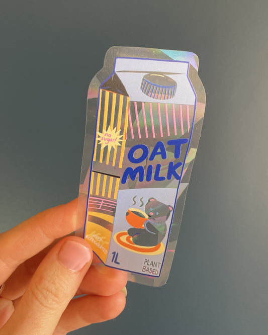 Oat Milk Suncatcher stickers