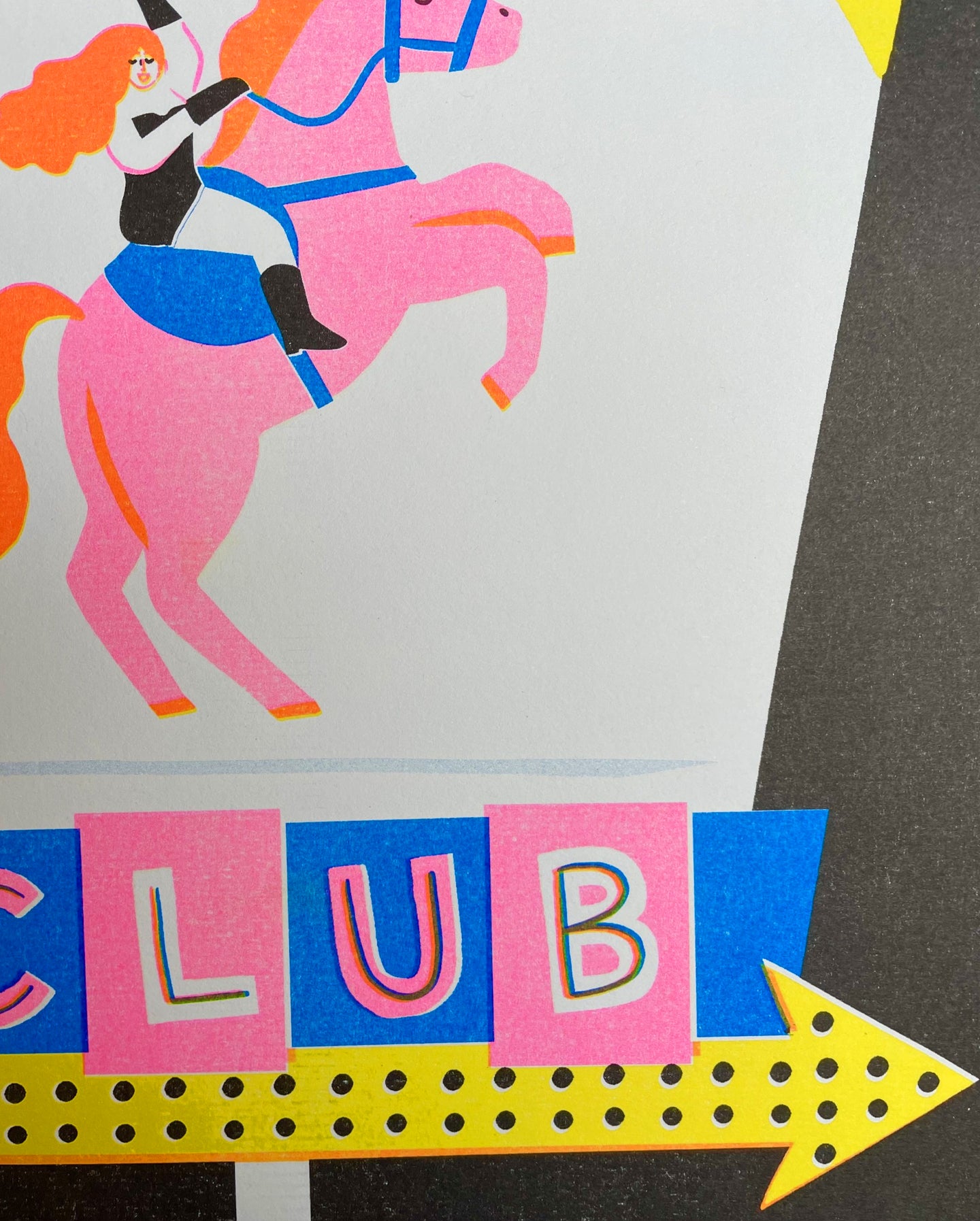 Pink Pony Club Riso Print