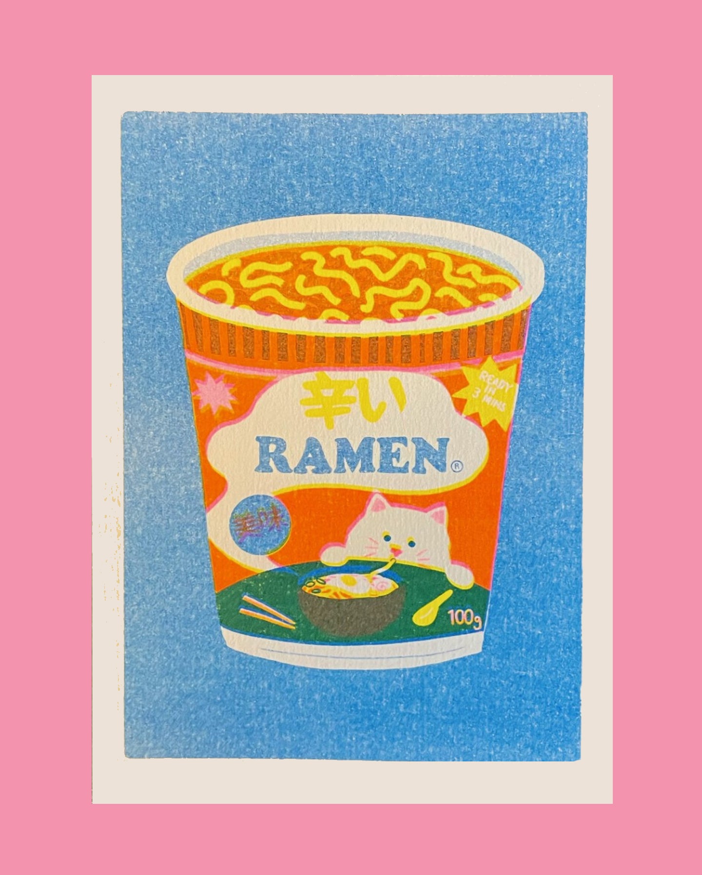 Ramen Postcard