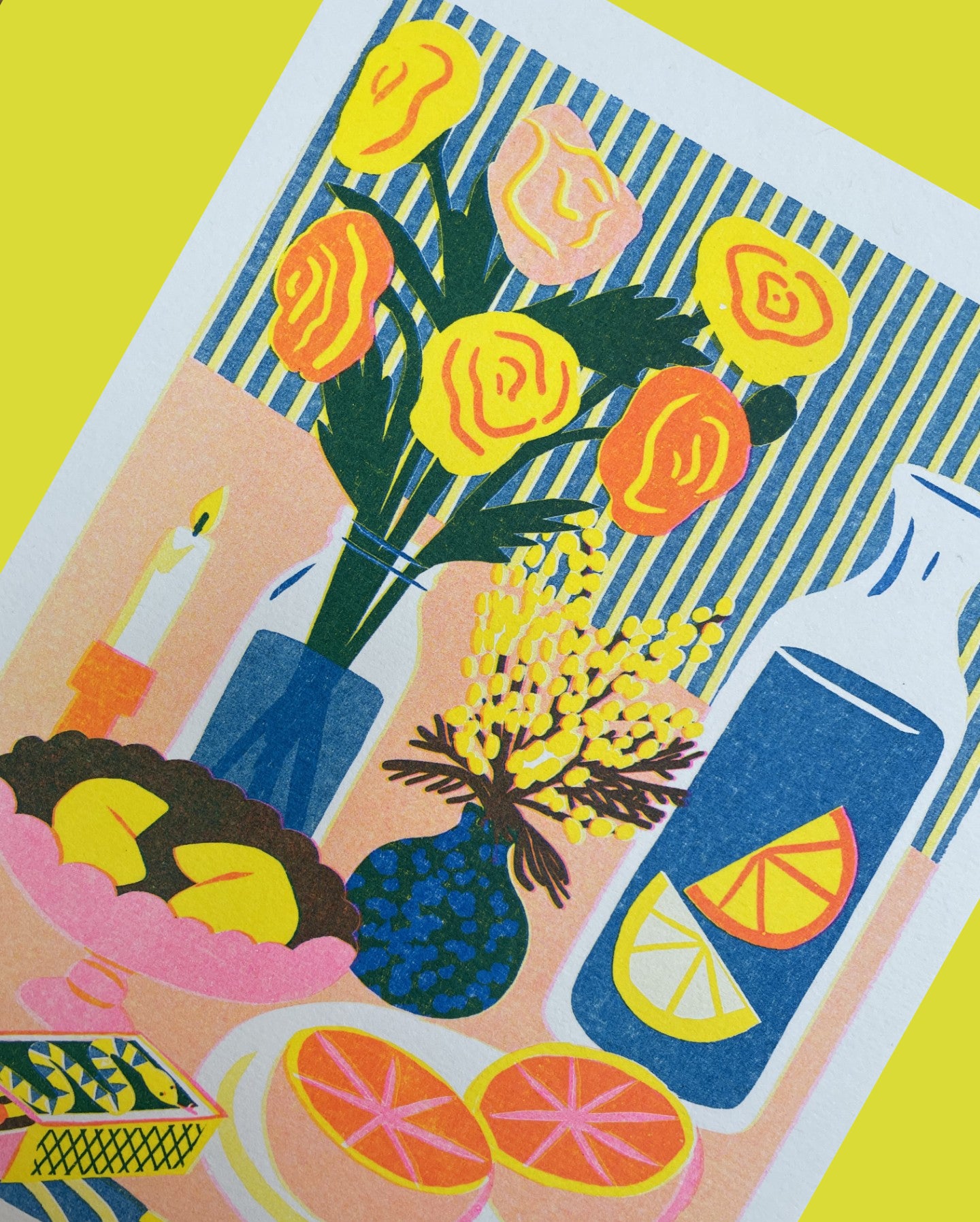 Still Life 1 Riso Print