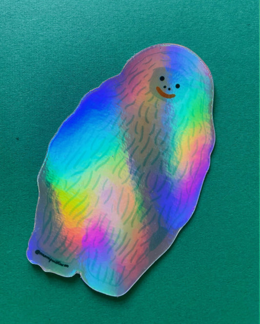 Yeti Holographic Sticker