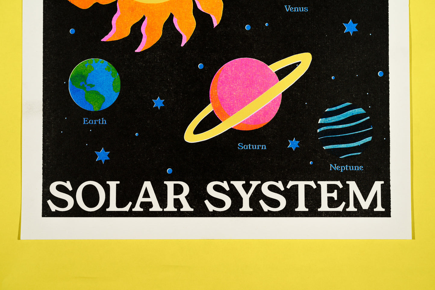 Solar System Risograph