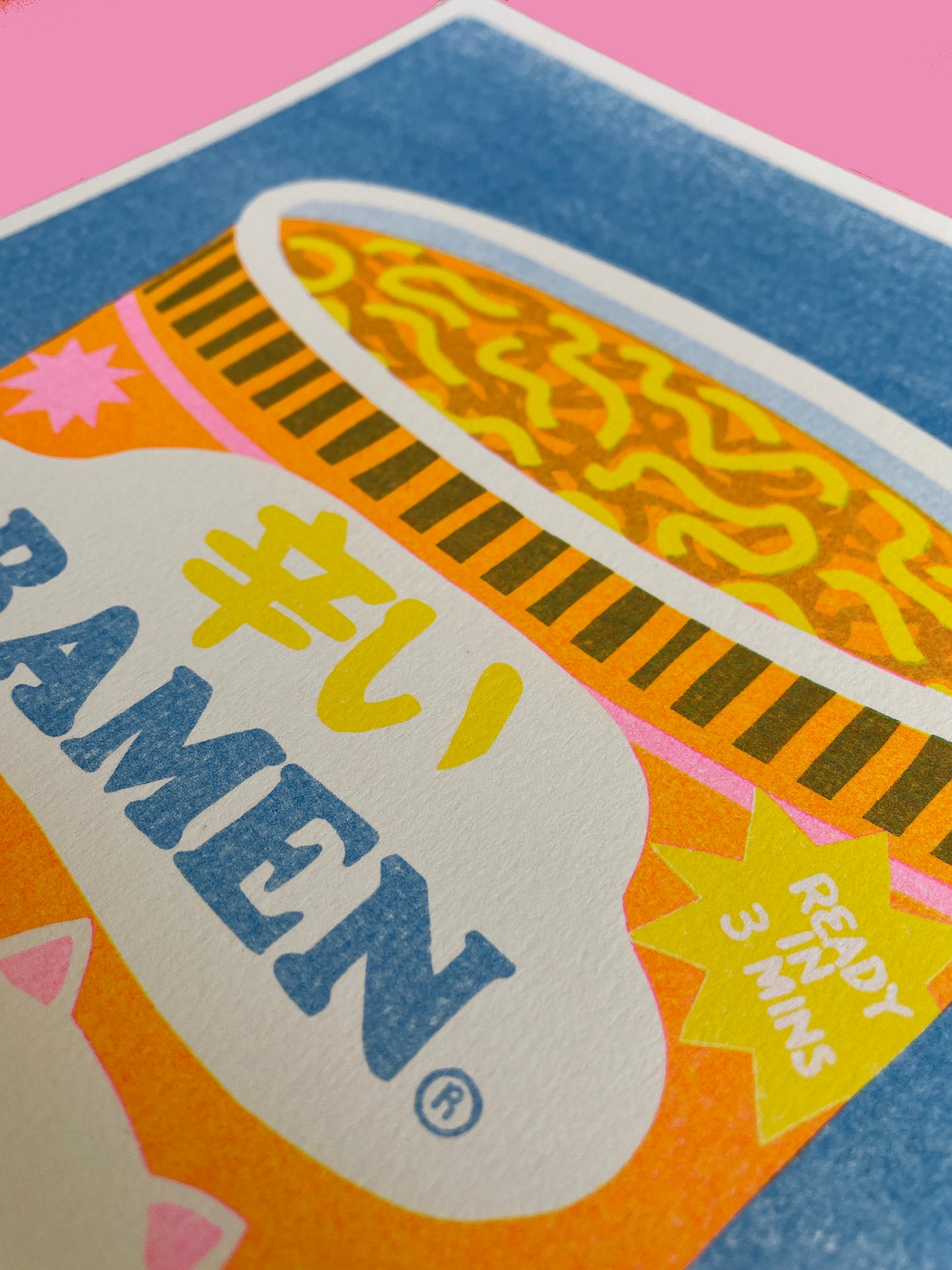 Ramen Riso Print