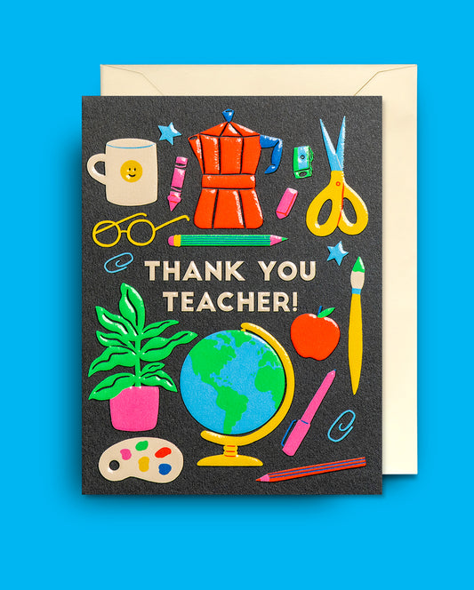 Thank You Teacher Mini Card
