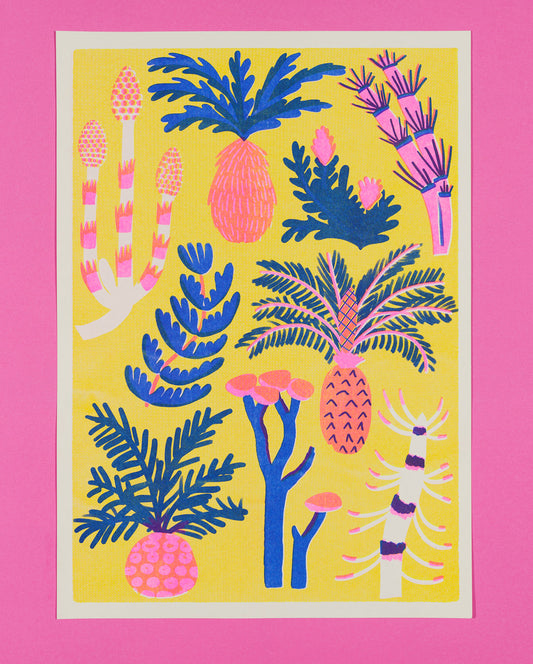 Prehistoric Plants Print